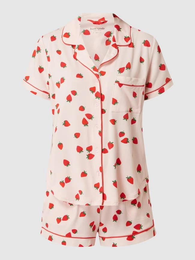 KATE SPADE Pyjama Aus Jersey - Hellrosa 4 KATE SPADE Pyjama Aus Jersey - Hellrosa – Bild 2