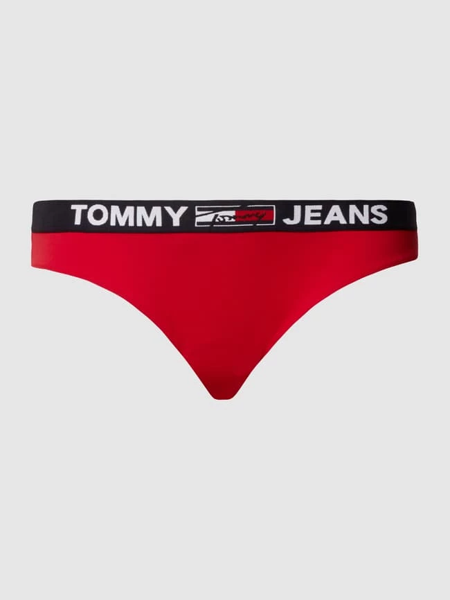 TOMMY HILFIGER Slip Mit Elastischem Logo-Bund - Rot 3 TOMMY HILFIGER Slip Mit Elastischem Logo-Bund - Rot
