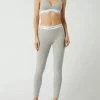 Calvin Klein Underwear Pyjama-Hose Mit Stretch-Anteil - Hellgrau Meliert