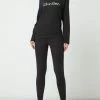 Calvin Klein Underwear Pyjama-Oberteil Aus Baumwolle - Schwarz
