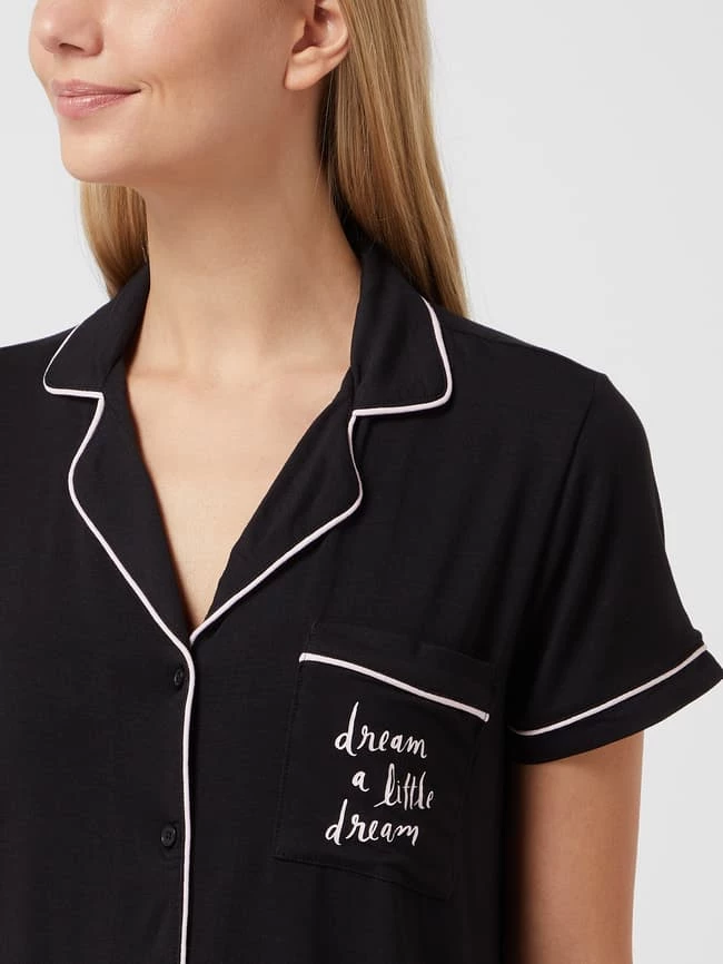 KATE SPADE Pyjama Mit Stretch-Anteil - Schwarz 5 KATE SPADE Pyjama Mit Stretch-Anteil - Schwarz – Bild 3
